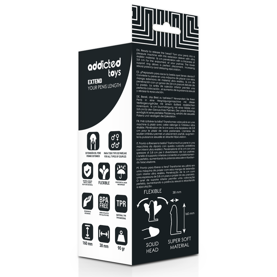 Addicted Toys-Den Penis um 16 cm verlängern · Sextoys (Bild 2)
