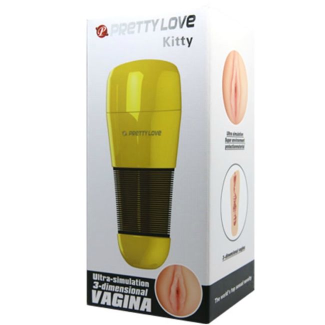Bodies & Masturbators-Kitty Vagina Masturbator 2-Silikon, Saugnapf · Sextoys (Bild 2)