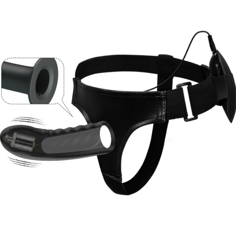 Harness Collection-Marvin Strap-on mit Vibration und Dildo