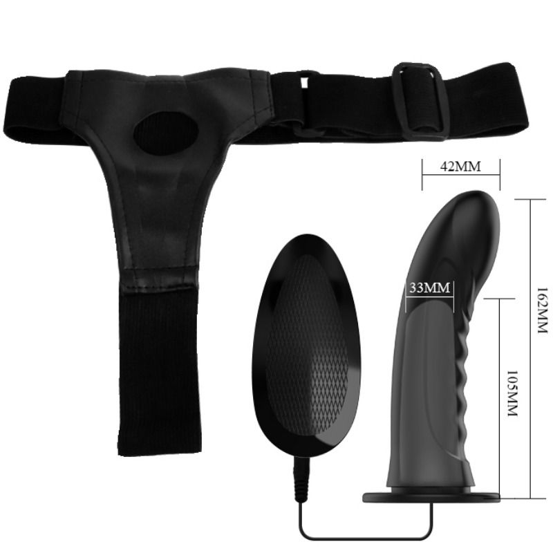 Harness Collection-Marvin Strap-on mit Vibrationen und Dildo · Strap-on & Harness (Bild 5)