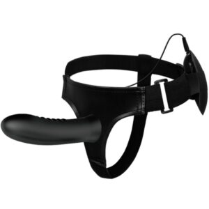 Harness Collection-Myron Strap-on mit Vibration und Hohldildo-Silikon