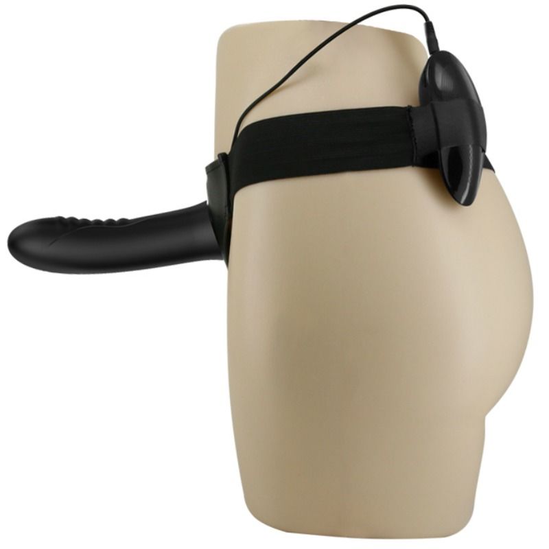 Harness Collection-Myron Strap-on mit Vibration und Dildo Gol-Silikon · Strap-on & Harness (Bild 3)