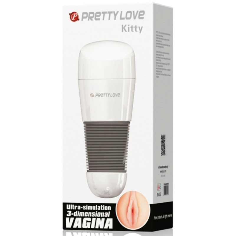Bodies & Masturbators-Kitty White Masturbator Vagina 2-Silikon · Sextoys (Bild 3)