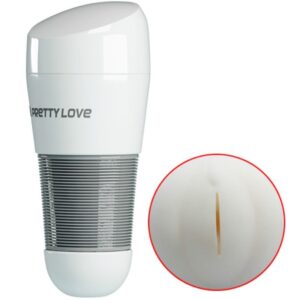 Bodies & Masturbators-Kitty White Masturbator Vagina 2-Silikon · Sextoys