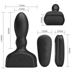 Anal Toys-Marriel Vibrator Prostata-12 Geschwindigkeiten · Vibratoren (Bild 3)
