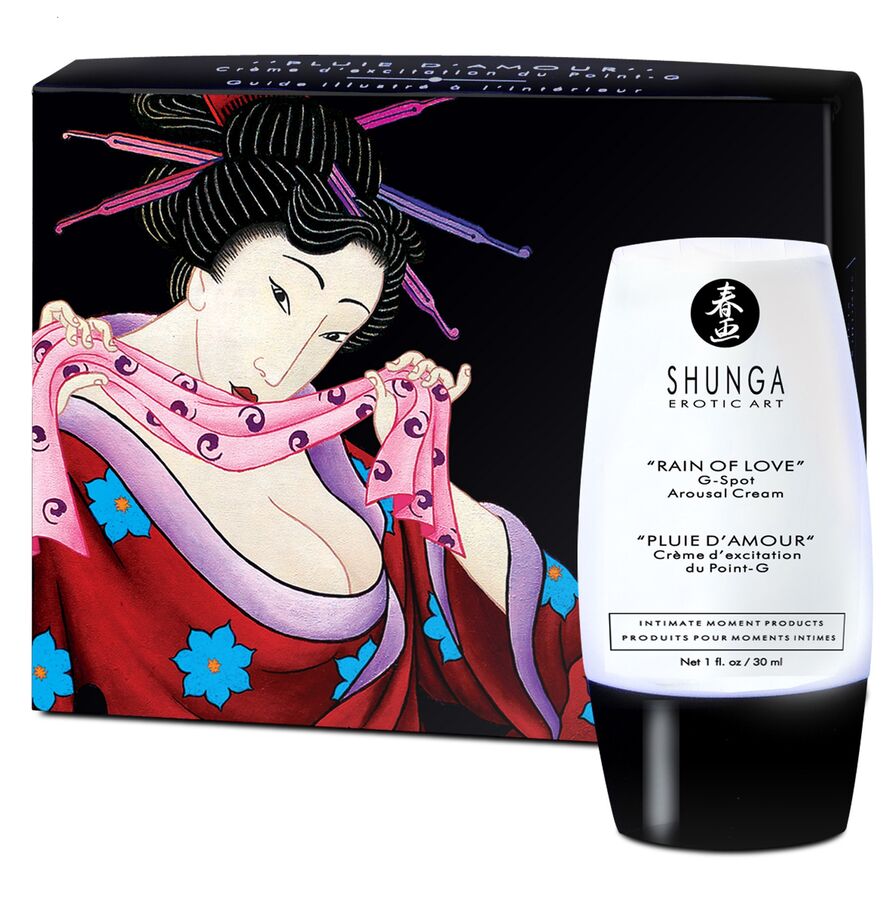 Shunga Aphrodisiacs-Rain of Love Creme stimulierend für Punkt G · Kosmetika & Aphrodisiaka
