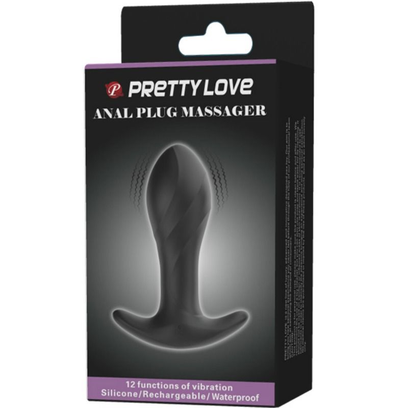 Pretty Love-Vibrator anal Silikon, 12 Geschwindigkeiten, Wiederaufladbar · Sextoys (Bild 4)