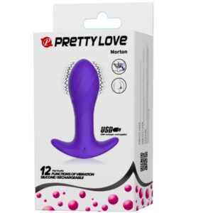 Pretty Love-Vibrator anal Silikon, 12 Geschwindigkeiten, Wiederaufladbar · Sextoys (Bild 12)