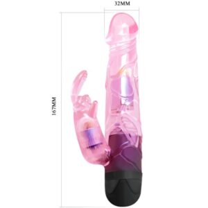 Baile-Give You Lover Vibrator Rabbit TPR mit 10 Geschwindigkeiten · Vibratoren (Bild 2)