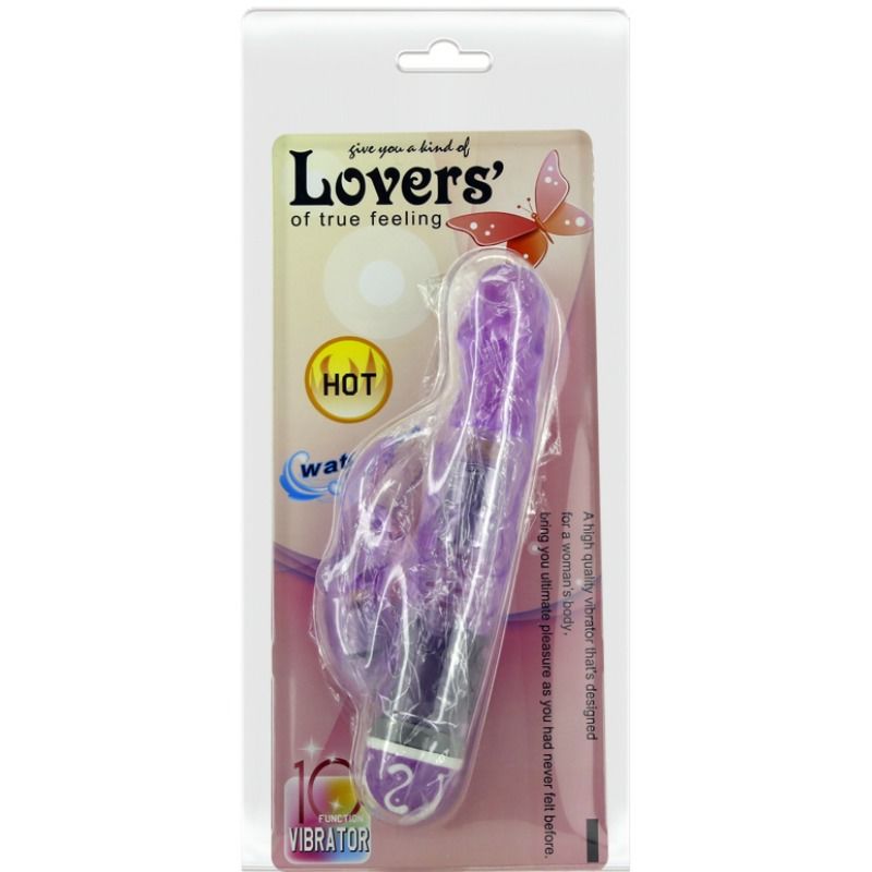 Baile Vibrators-Vibrator Multispeed mit Flieder-TPR Kaninchen, 10 · Vibratoren (Bild 2)