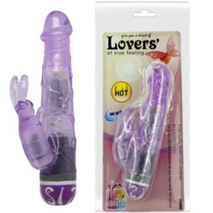 Baile Vibrators-Vibrator Multispeed mit Flieder-TPR Kaninchen, 10 · Vibratoren (Bild 3)