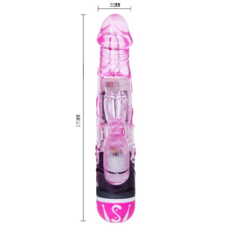 Baile Vibrators-Vibrator Multispeed mit Flieder-TPR Kaninchen, 10 · Vibratoren (Bild 4)