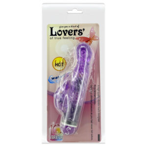 Baile Vibrators-Vibrator Multigeschwindigkeit mit Stimulator Flieder-TPR · Vibratoren (Bild 2)