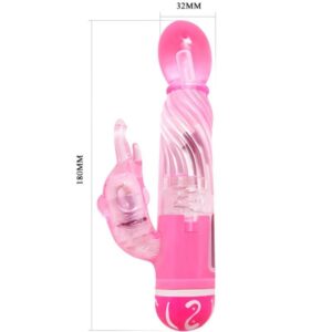 Baile Vibrators-Vibrator Multigeschwindigkeit mit Stimulator Flieder-TPR · Vibratoren (Bild 4)