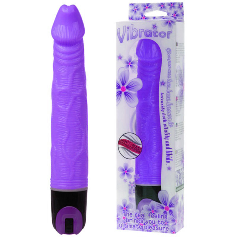 Baile-Vibrator Multigeschwindigkeit 21.5 Cm Lila-TPR · Vibratoren (Bild 2)