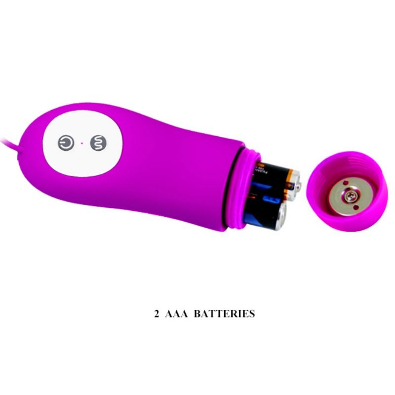 Fun Toys-Harriet Massagegerät Stimulator-Silikon, 12 Geschwindigkeiten, Ruhe · Vibratoren (Bild 4)