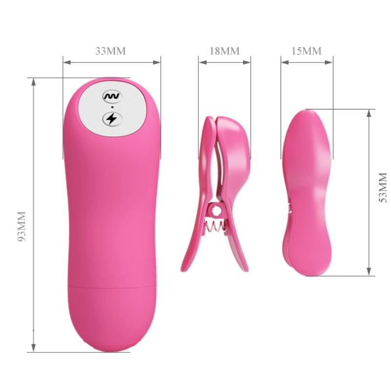 Baile Stimulating-Romantisch Wave Brustwarzen · Vibratoren (Bild 5)