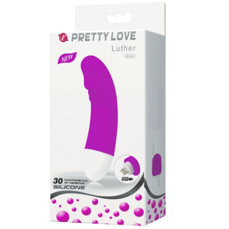 Fun Toys-Luther Mini Vibrator 30 Modi Vibration-Silikon, 12 · Vibratoren (Bild 9)