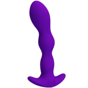 Anal Toys-12 Modi Vibrations-Analmassagegerät Flieder-12 Geschwindigkeiten · Sextoys