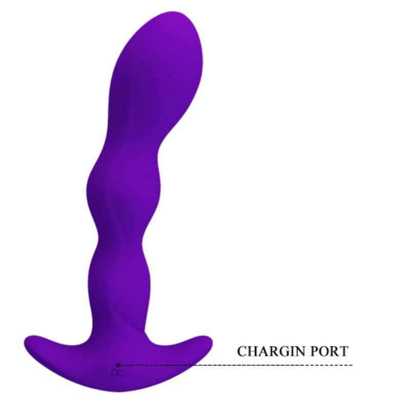 Anal Toys-12 Modi Vibrations-Analmassagegerät Flieder-12 Geschwindigkeiten · Sextoys (Bild 9)