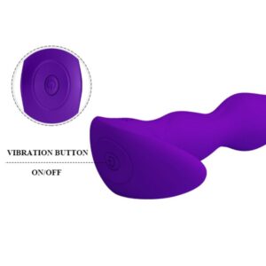 Anal Toys-12 Modi Vibrations-Analmassagegerät Flieder-12 Geschwindigkeiten · Sextoys (Bild 4)