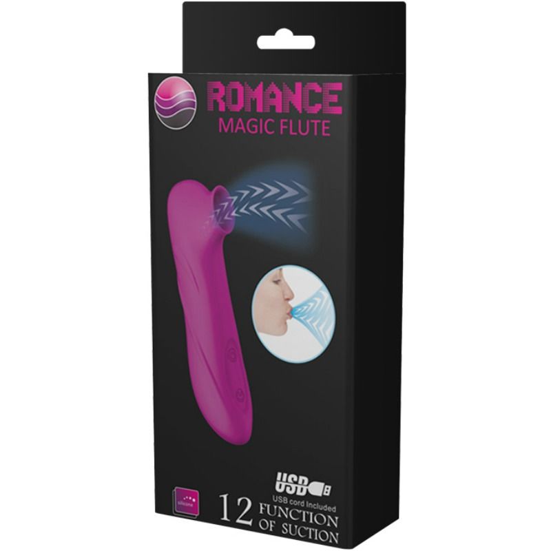 Romance-Magic Flute Stimulator by Sucker-Silikon, 12 Geschwindigkeiten · Vibratoren (Bild 2)
