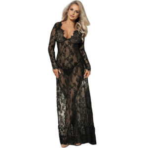 Subblime-Langes Kleid Lange Ärmel · Spicy Dessous & Bodystockings