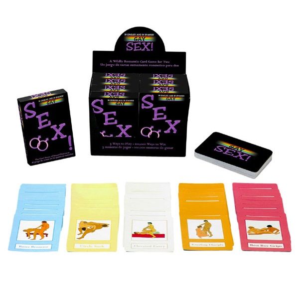 Kheper Games-Naipes de Sexo Gay, Gay-Kartenspiel ES/EN