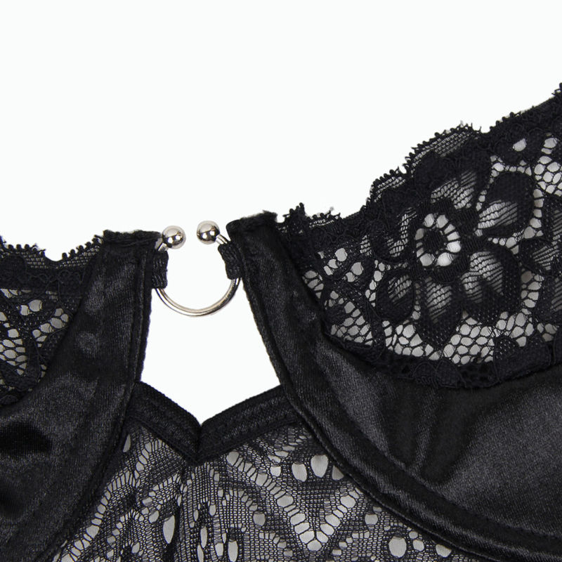 Subblime-Korsett mit Gürtel und goldene Details · Spicy Dessous & Bodystockings (Bild 5)