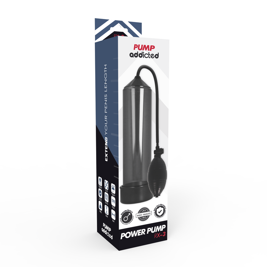 Pump Addicted-Penispumpe RX3, wasserdicht · Sextoys (Bild 2)