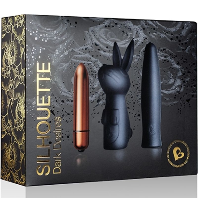 Rocks-Off-Kit Dark Desire Silhouette Dark Desire-Silikon, 7 Geschwindigkeiten · Vibratoren (Bild 7)