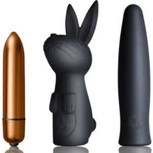 Rocks-off-Kit Dark Desire Silhouette Dark Desire-Silikon, 7 Stufen