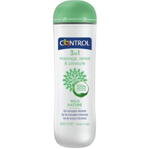 Control Lubes-Wild Nature Gel Massage 3 in 1 200 ml · Kosmetika & Aphrodisiaka