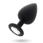 Intense Anal Toys-Shelki S Analplug Schwarz-Silikon · Sextoys