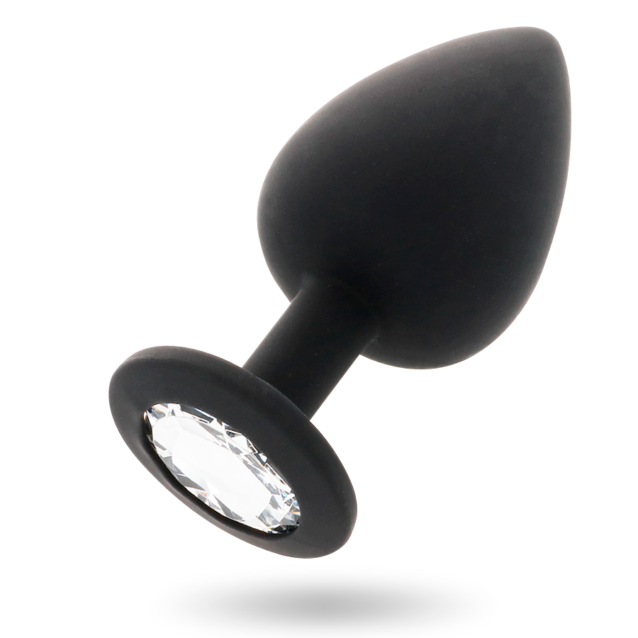 Intense Anal Toys-Shelki M Analplug Schwarz-Silikon, Wasserdicht · Sextoys
