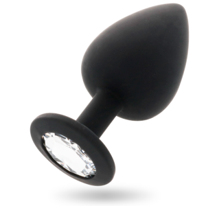 Intense Anal Toys-Shelki L Analplug Schwarz-Silikon, Wasserdicht · Sextoys