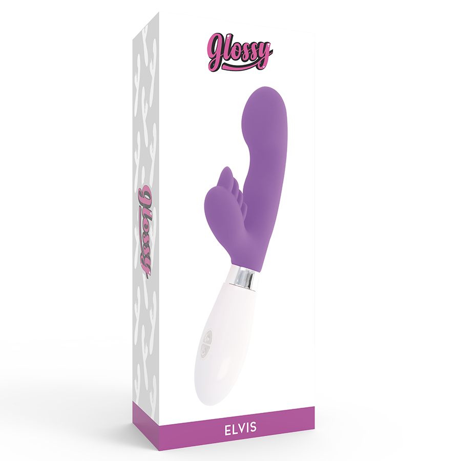 Glossy-Rabbit Elvis Silikon, 10 Geschwindigkeiten, Stille · Vibratoren (Bild 5)
