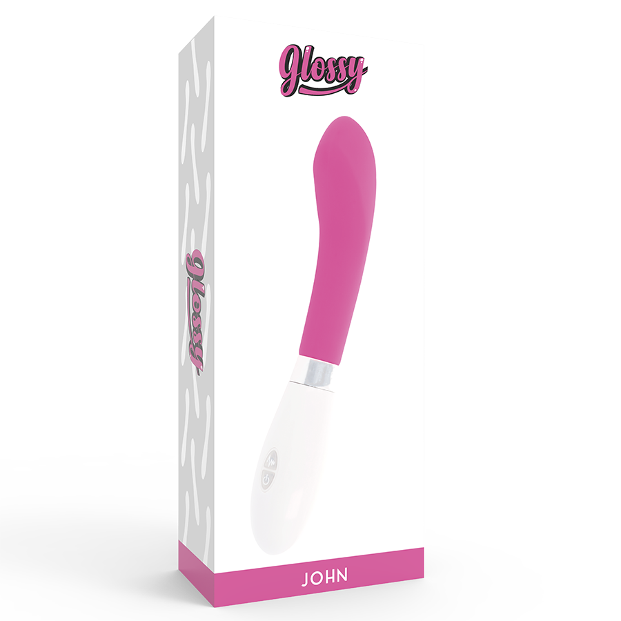 Glossy-John Vibrator Silikone, 10 Geschwindigkeiten, Wasserdicht · Vibratoren (Bild 20)