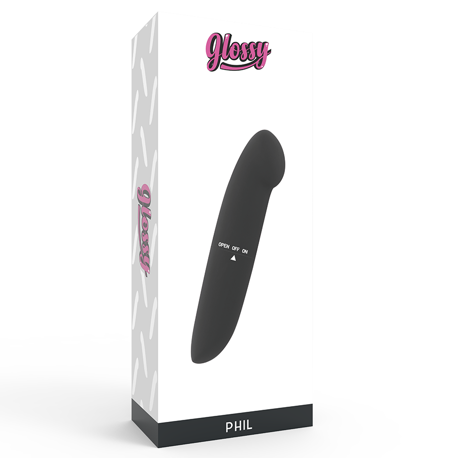 Glossy-Phil Vibrator G-Spot in ABS, leise und Wasserdicht · Vibratoren (Bild 7)