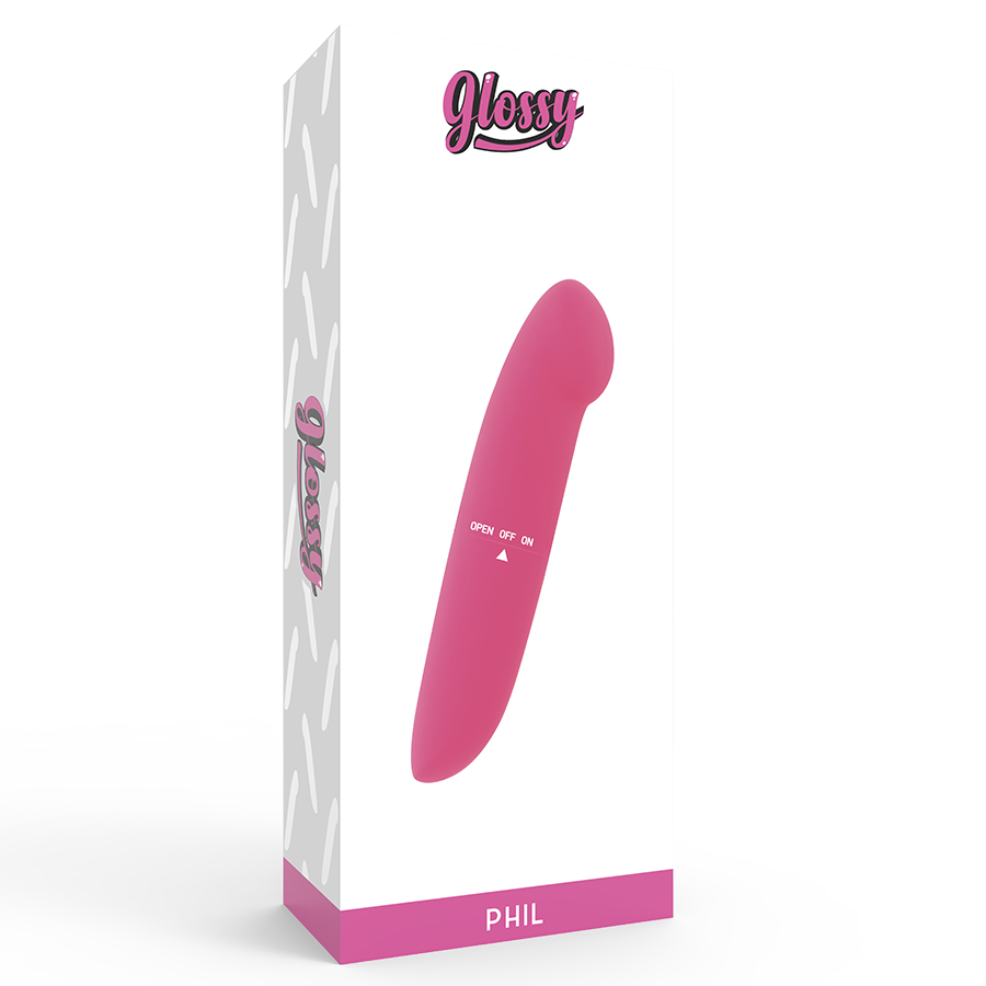 Glossy-Phil Vibrator G-Spot in ABS, leise und Wasserdicht · Vibratoren (Bild 4)