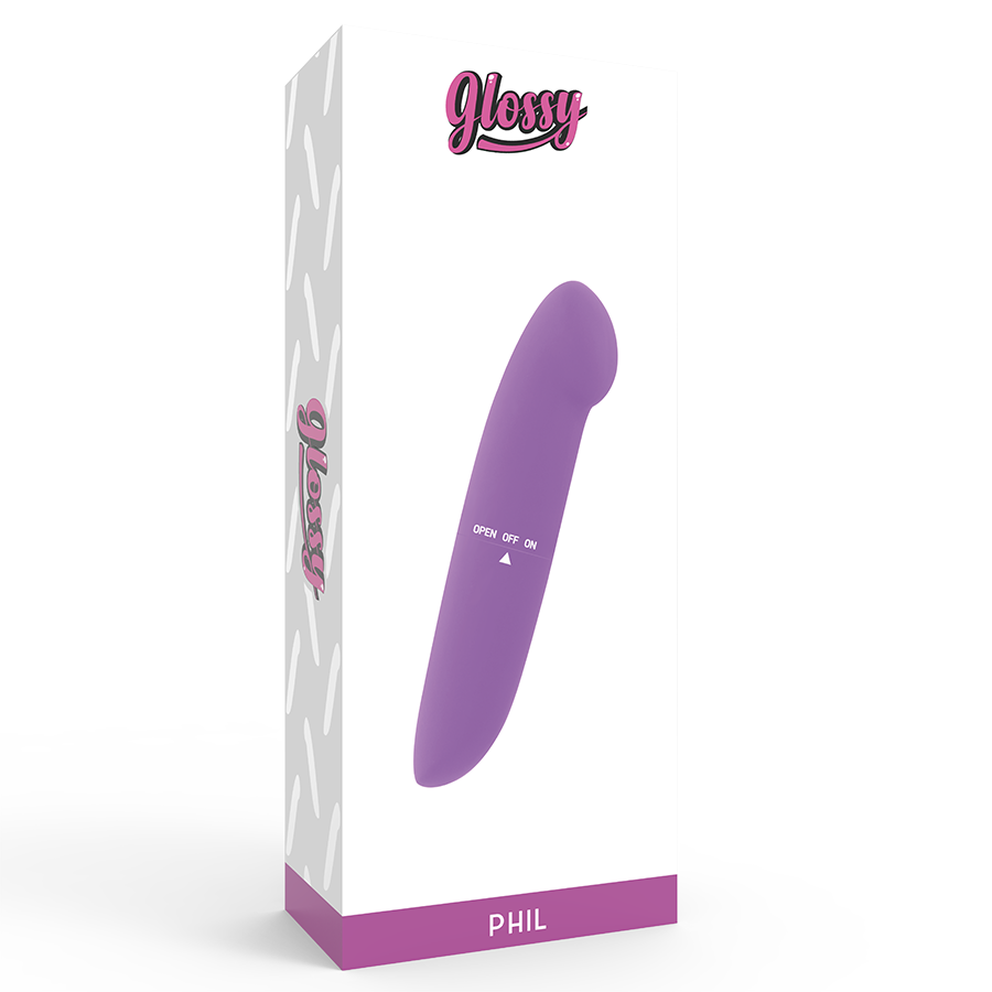 Glossy-Phil Vibrator G-Spot in ABS, leise und Wasserdicht · Vibratoren (Bild 11)