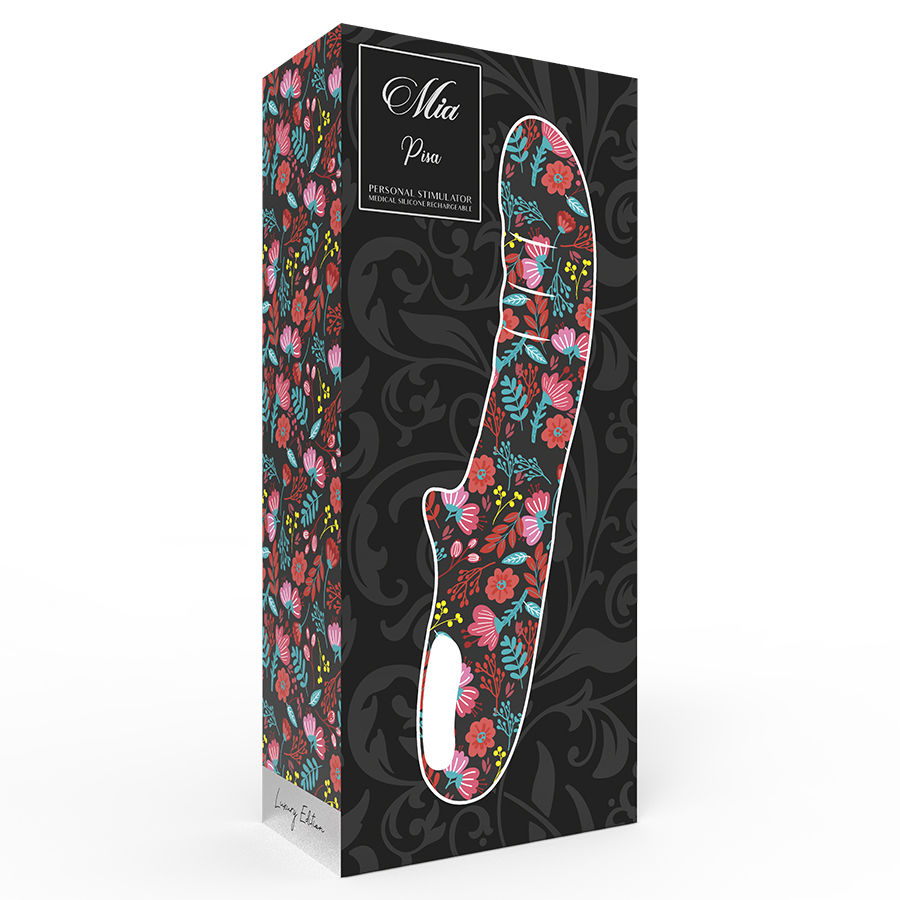 Mia-Pisa Vibrator Pink-Silikon, 10 Geschwindigkeiten, Wiederaufladbar · Vibratoren (Bild 6)