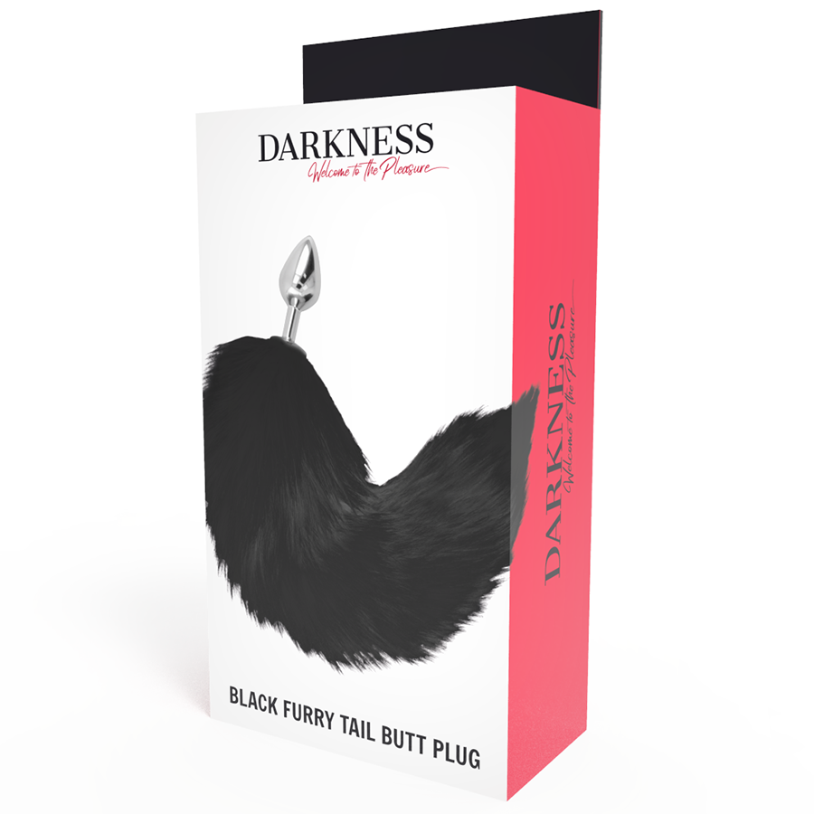 Darkness Anal-Analplug Silber 8 cm mit Schwarz-Code · Sextoys (Bild 4)