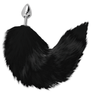 Darkness Anal-Analplug Silber 8 cm mit Schwarz-Code · Sextoys (Bild 5)