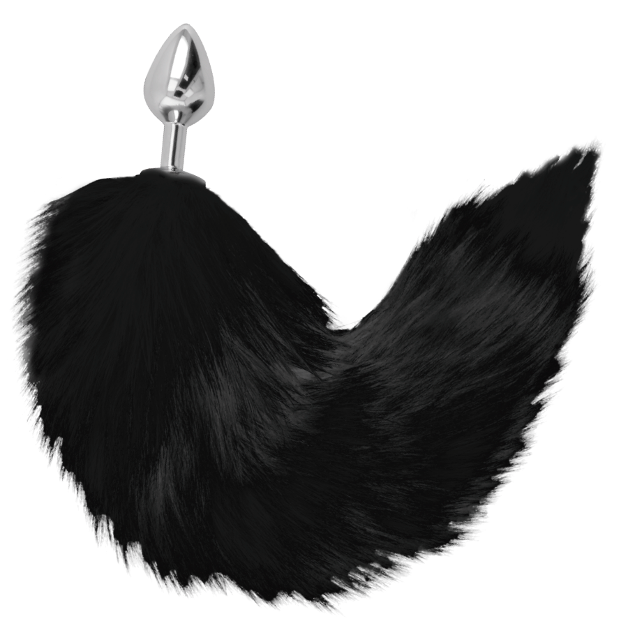 Darkness Anal-Analplug Silber 8 cm mit Schwarz-Code · Sextoys (Bild 5)