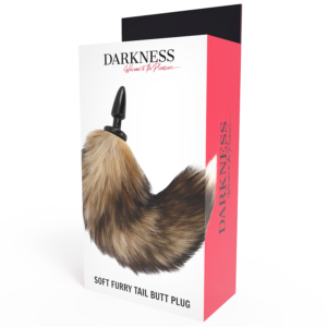 Darkness Anal-Natürliche Schwanz mit Silikon Analplug 10 cm · Sextoys (Bild 3)