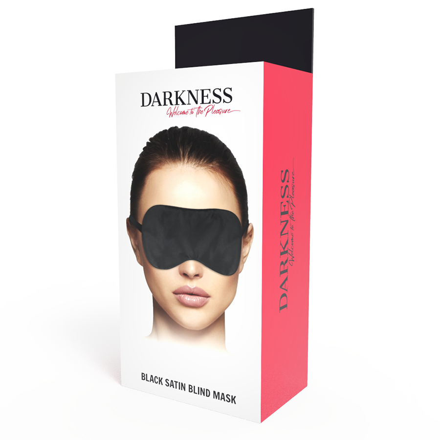 Darkness Bondage-Maske Schwarz Basic · Sexy Damen-Dessous (Bild 2)