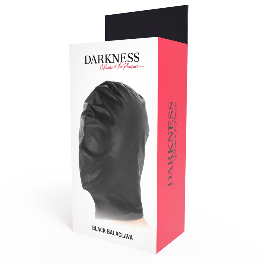 Darkness Bondage-Darkness Schwarz-Beherrschungsmaske · Sextoys (Bild 4)