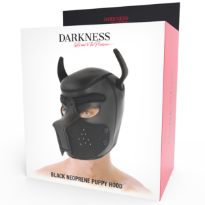 Darkness Bondage-Neopren Hunde Maske mit abnehmbarem Bot · Sextoys (Bild 3)
