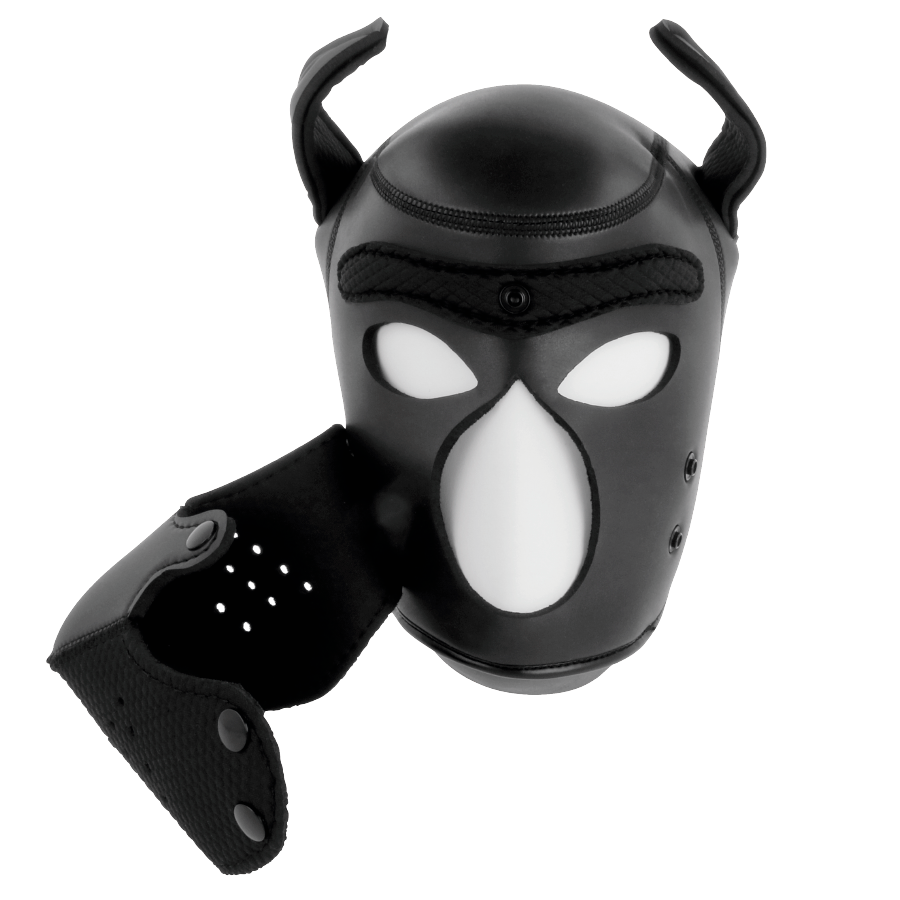 Darkness Bondage-Neopren Hunde Maske mit abnehmbarem Bot · Sextoys (Bild 6)